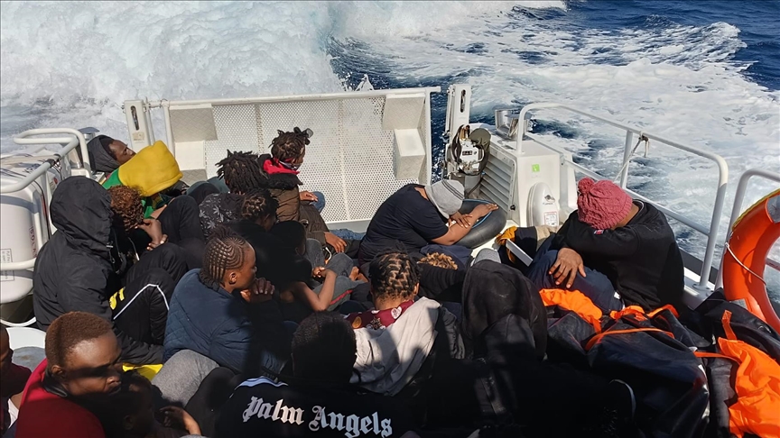 Türkiye rescues 57 irregular migrants in Aegean Sea