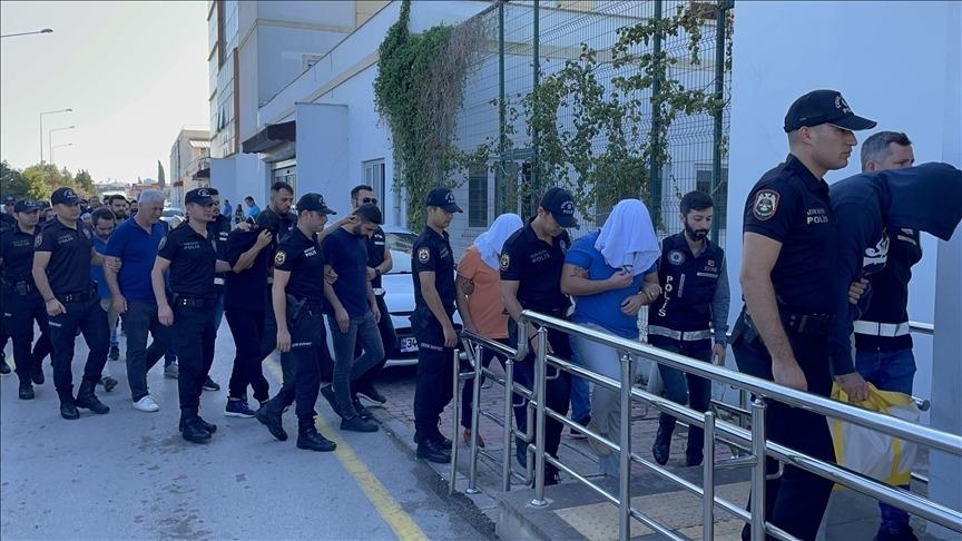 Türkiye busts 39 organized crime structures, netting 307 suspects