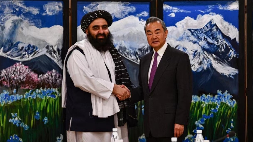 وزرای خارجه چین و طالبان پیرامون افتتاح دهلیز راهبردی واخان رایزنی کردند