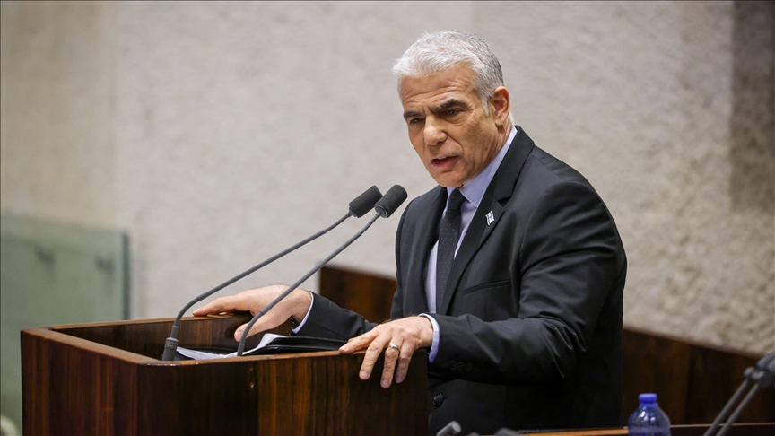 Israeli opposition leader Lapid calls for 'emergency government' amid fighting with Hamas