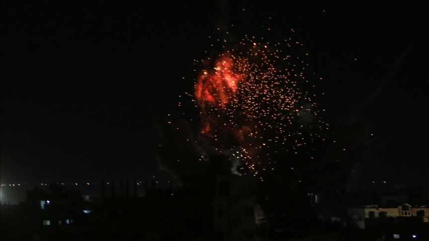 Israeli Air Force strikes 120 sites in Gaza