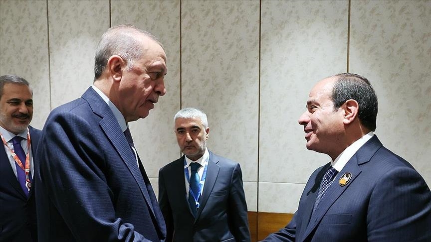 Turkish, Egyptian presidents discuss Israeli-Palestinian tension