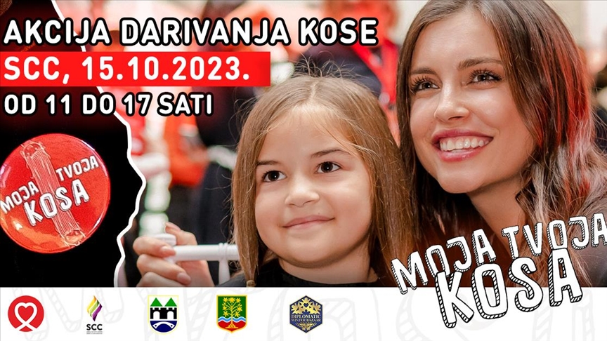 Udruženje “Srce za djecu oboljelu od raka“ organizira novu humanu akciji šišanja i darivanja kose