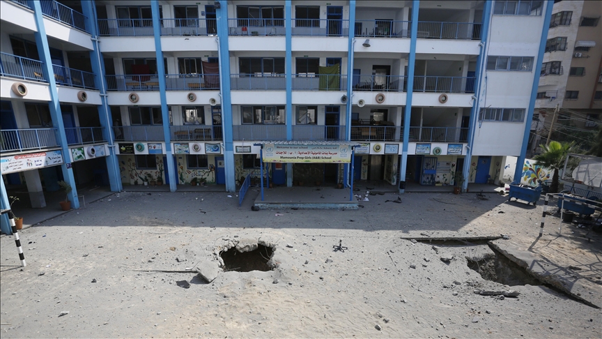UNRWA says it is sheltering 137,000 people at its schools in Gaza