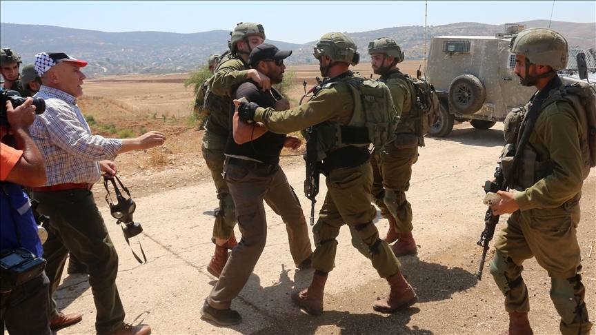 Israel detains 55 Palestinians in occupied West Bank 
