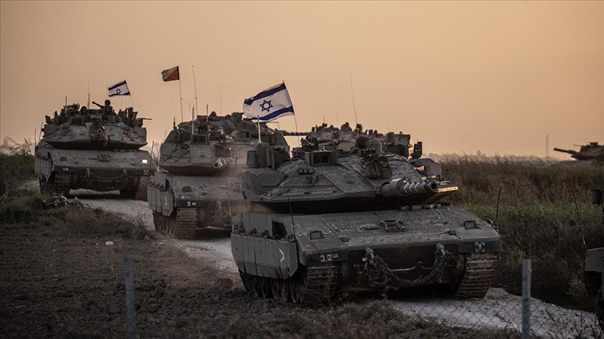 İsrail’in Gazze sınırında tank hareketliliği