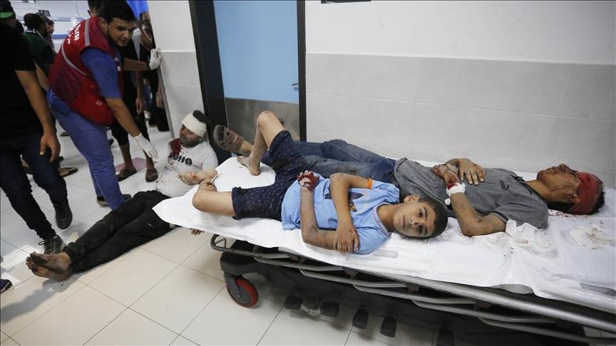 Ministère de la Santé à Gaza: Les hôpitaux sont au maximum de leur capacité et les blessés gisent au sol