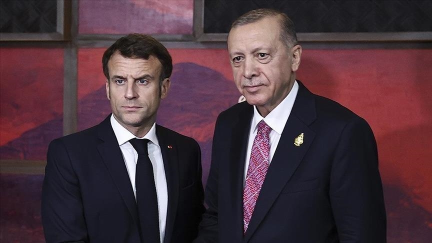 Turkish, French presidents discuss Israel-Palestine conflict