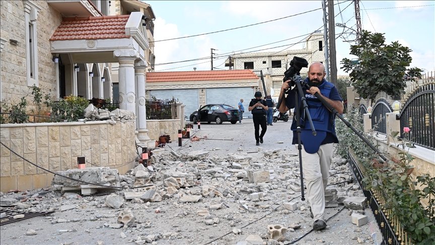 1 journalist killed, 2 injured in Israeli shelling in southern Lebanon