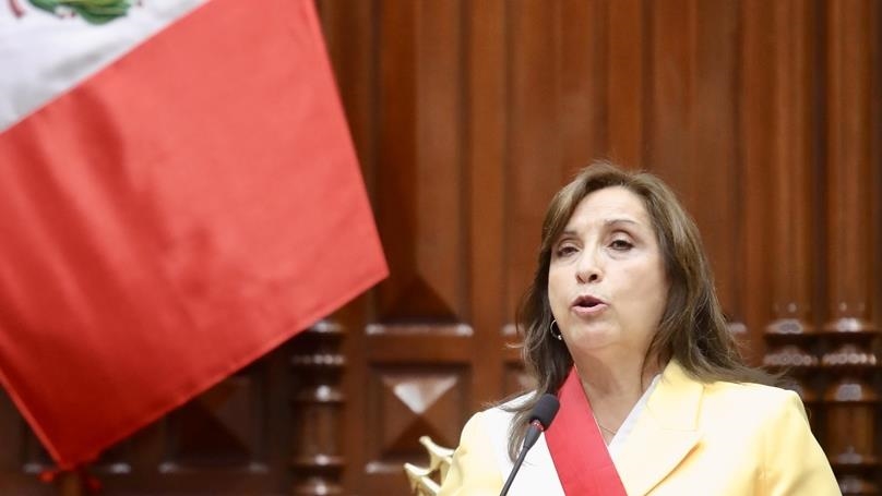 Peruvian lawmakers file impeachment motion against President Boluarte