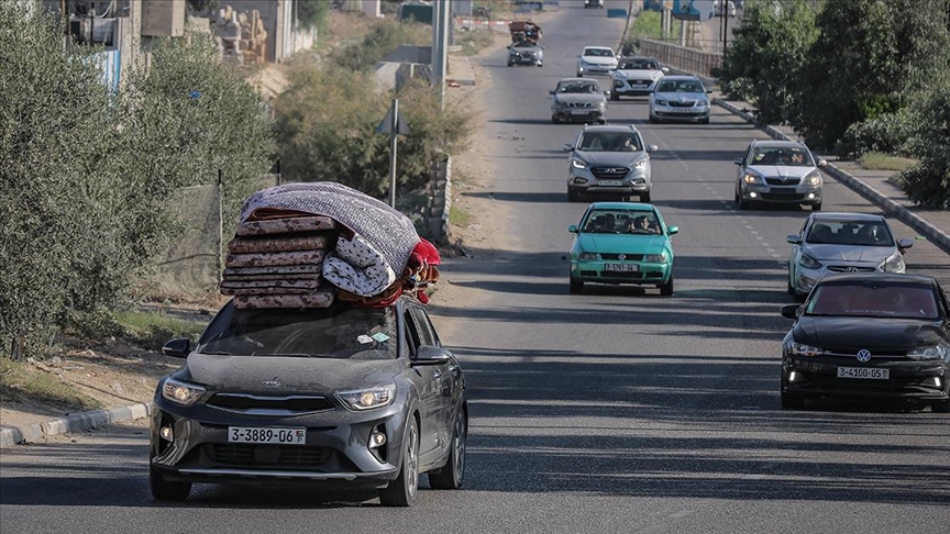 İsrail ordusu Gazze'nin kuzeyindeki 1,1 milyon Filistinliden güneye geçmelerini istedi 
