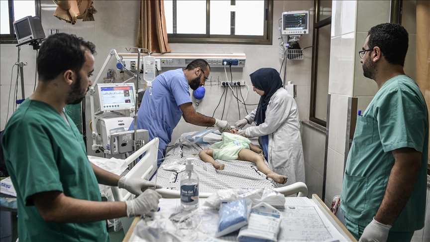 Gaza health officials call for more medical personnel as staff overwhelmed