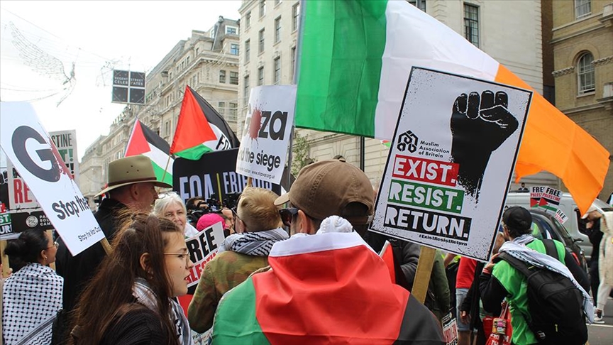 Britanci nastavljaju propalestinske skupove dok se Sunak sastaje s jordanskim kraljem u Londonu