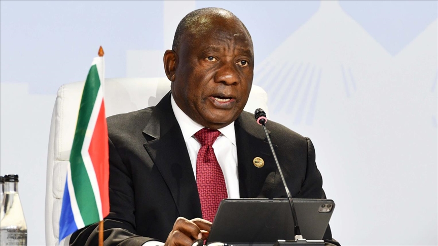 South African president expresses solidarity with Palestinians against Israeli offensive