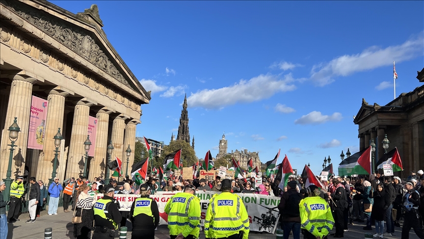 European countries become scenes of solidarity protests for Palestine