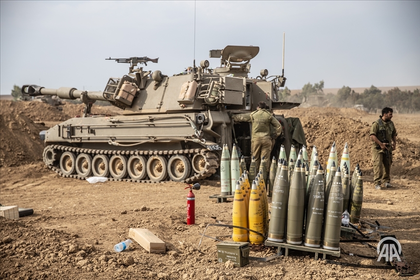 Bande de Gaza : Des images publiées par Anadolu prouvent qu'Israël a fait usage de phosphore blanc