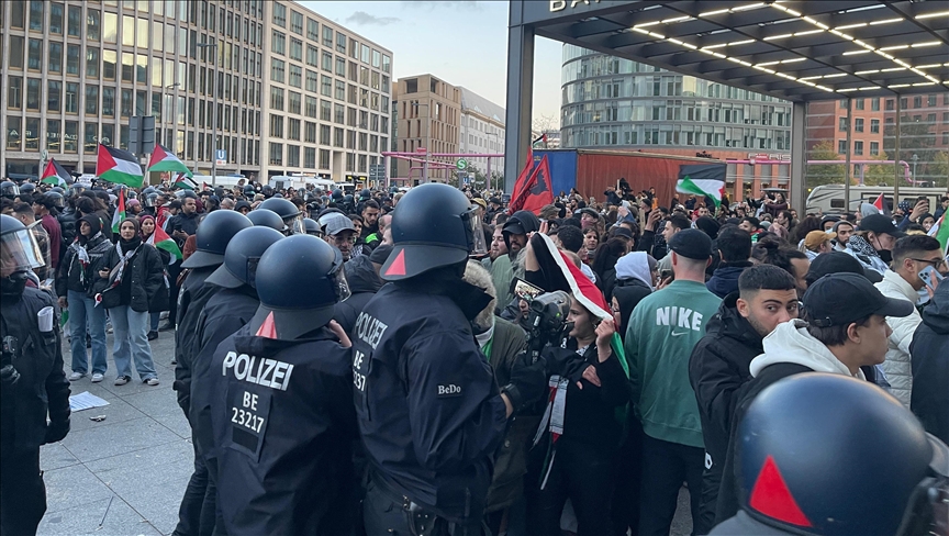 Berlin blocks pro-Palestinian rally