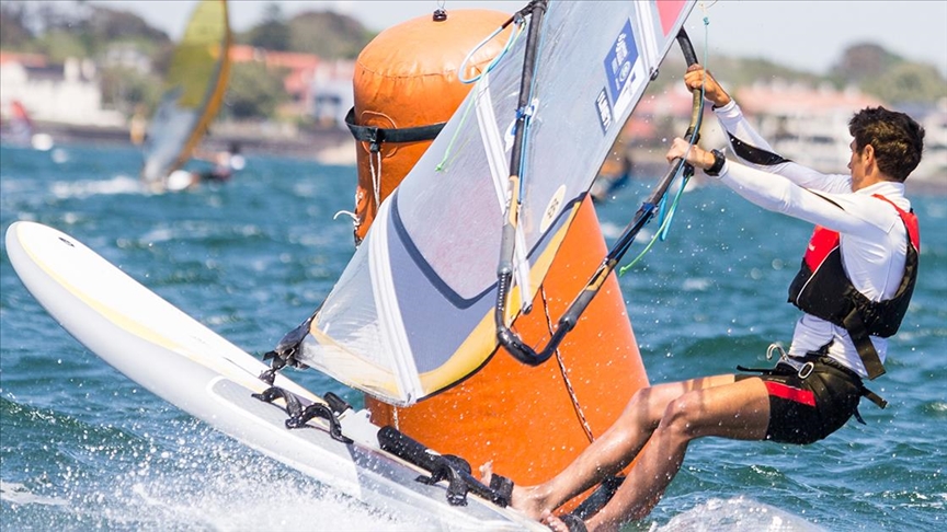 Milli yelkenciler, IQ Foil Uluslararası Oyunları'nda ikinci sırada yer aldı 