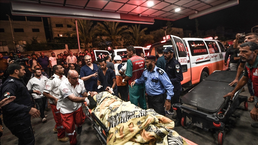 Qatar-built hospital in Gaza severely damaged by Israeli airstrikes