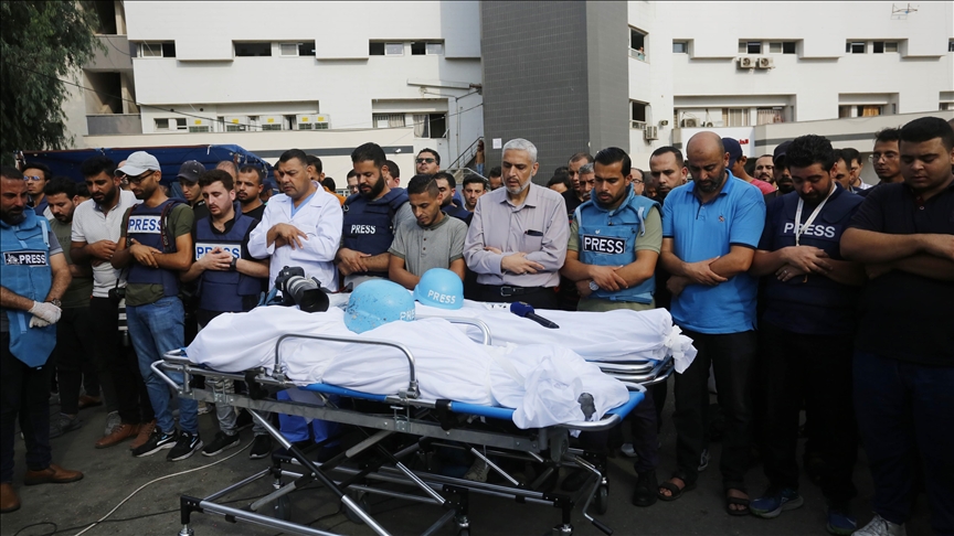 11 journalists killed, over 20 injured in Gaza since Oct. 7: Palestinian journalists group