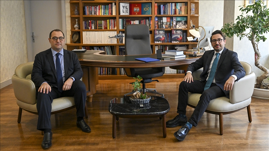 Georgia's Ambassador to Ankara visits Anadolu headquarters