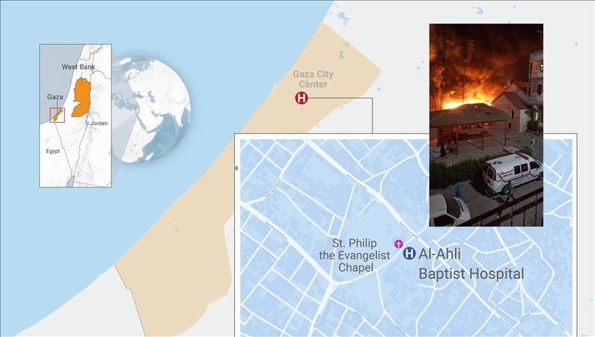 La Cruz Roja y la OMS condenan ataque a hospital de la Franja de Gaza que dejó 500 personas muertas