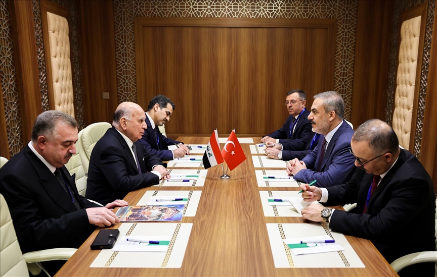 Dışişleri Bakanı Fidan, Cidde'de Iraklı ve İranlı mevkidaşlarıyla görüştü