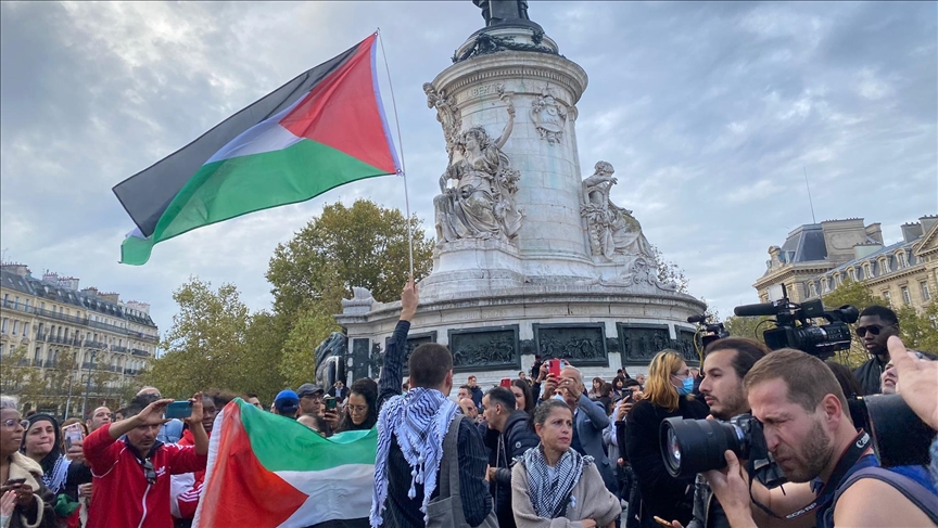 France : Des centaines de manifestants pro-palestiniens mobilisés à Paris malgré l’interdiction 