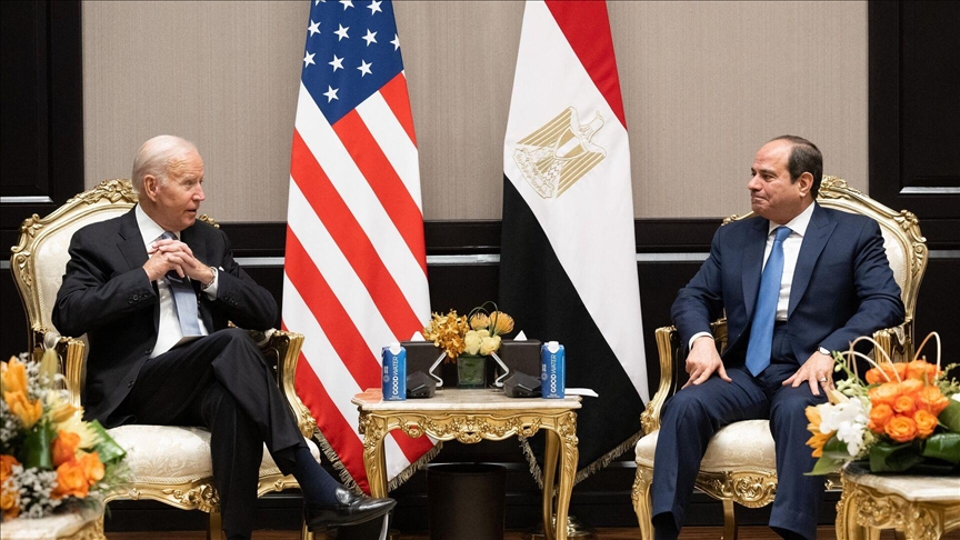 السيسي وبايدن يتفقان على "مساعدات مستدامة" لغزة عبر معبر رفح