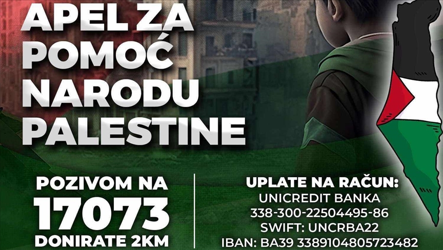 BIH: MFS-EMMAUS pokrenuo apel za pomoć narodu Palestine 