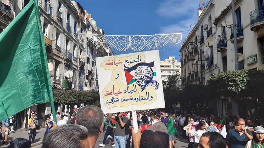 Algérie : des milliers de personnes marchent en soutien à Gaza