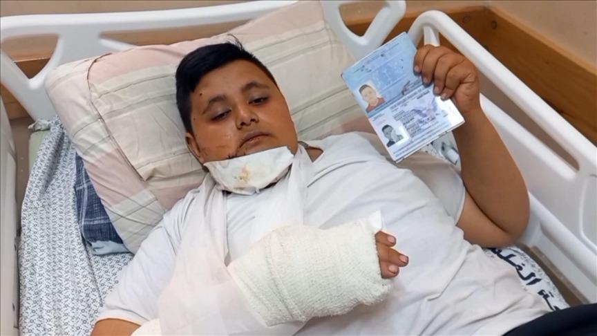 Fleeing airstrikes, injured US citizen in Gaza urges Washington to get him out