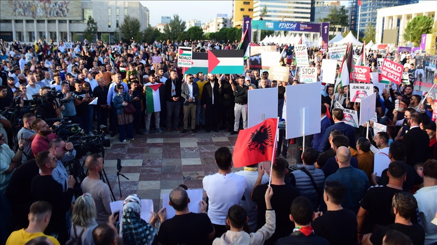 Shqipëri, mbahet tubim në mbështetje të Palestinës