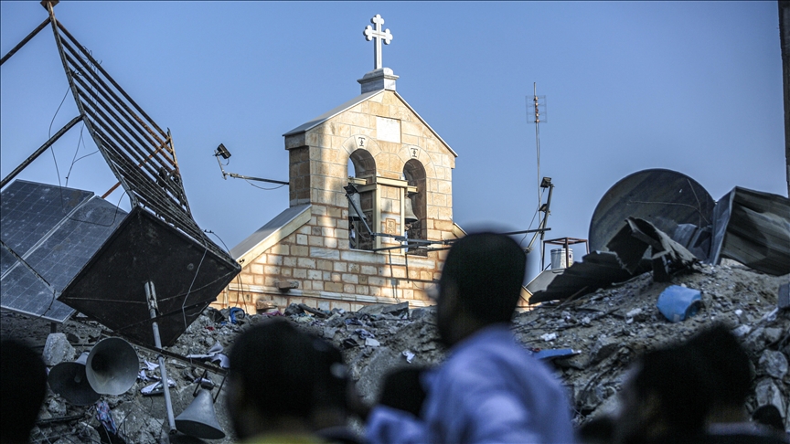 Israel admits to damaging church in Gaza bombardment