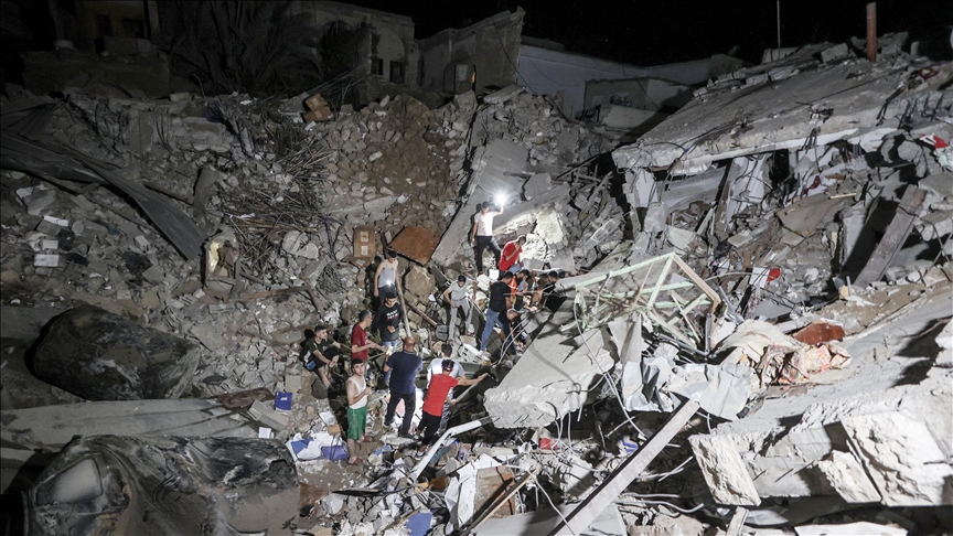 Israeli airstrike on Orthodox church in Gaza kills 8 Palestinians, injures several others