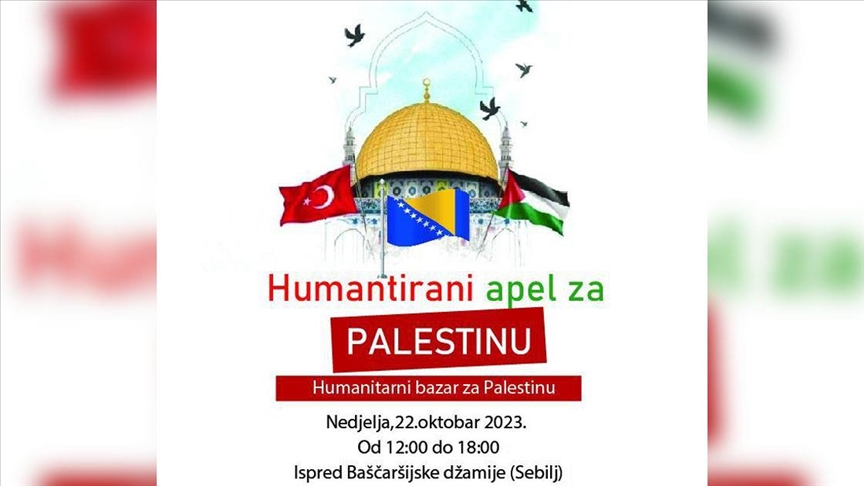 Sarajevo: Udruženje “Đulbehar“ u nedjelju organizira humanitarni bazar za pomoć Palestini