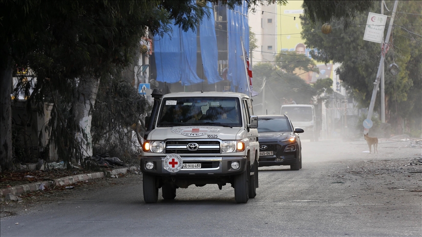 International Committee of Red Cross says it helped secure release of 2 hostages in Gaza