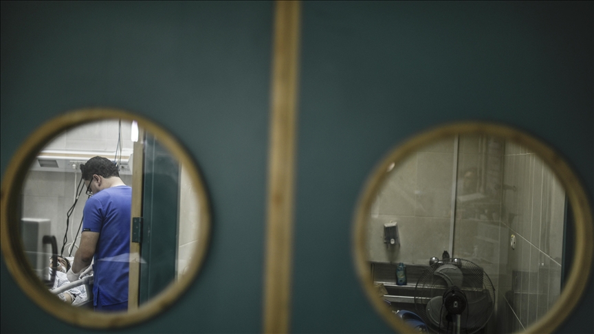 Gaza’s medics battle to save lives under Israeli bombardment