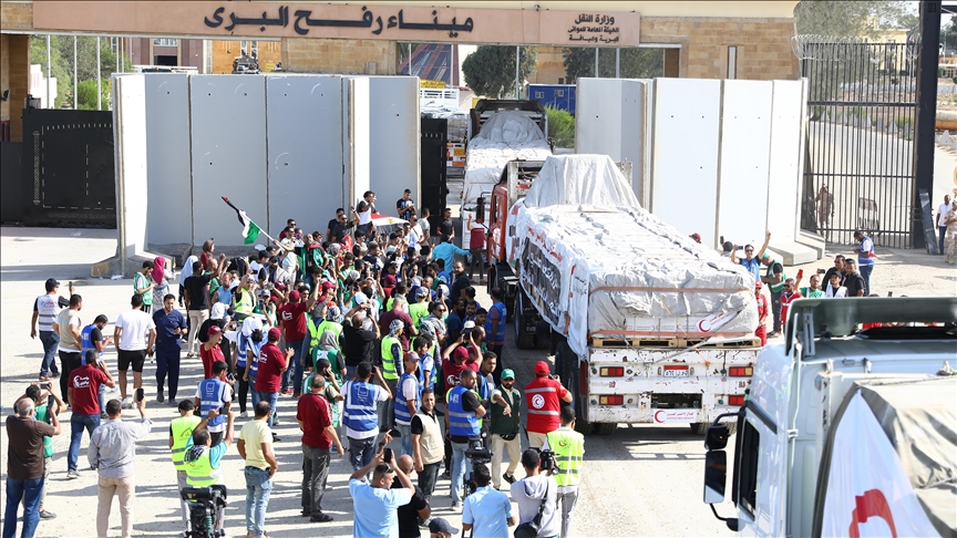 Nis hyrja e ndihmave humanitare në Gaza përmes portës kufitare Rafa