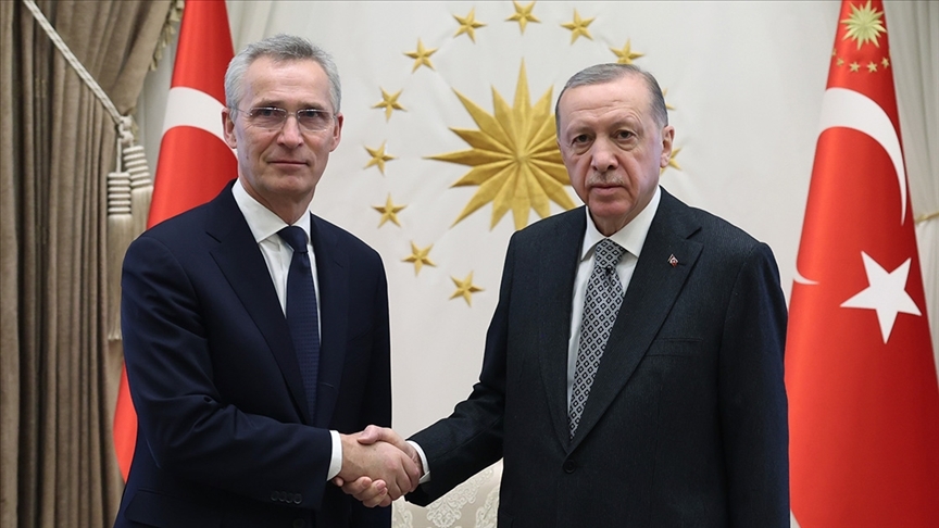 Cumhurbaşkanı Erdoğan, NATO Genel Sekreteri Stoltenberg ile görüştü