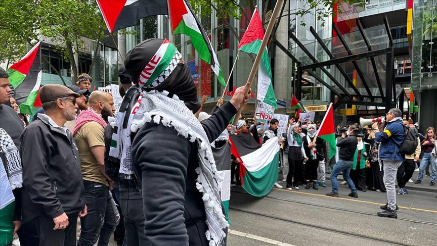 Thousands in Australia hold rally in support of Palestine
