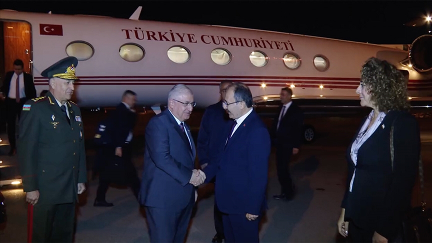 Milli Savunma Bakanı Güler, "Mustafa Kemal Atatürk-2023 Tatbikatı" için Bakü'ye gitti