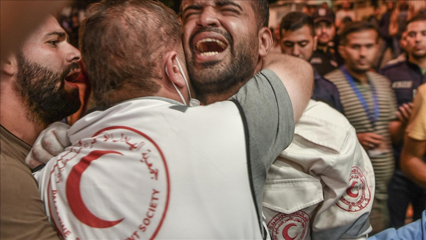 Israeli strikes kill 57 medics in Gaza since Oct. 7: Health Ministry