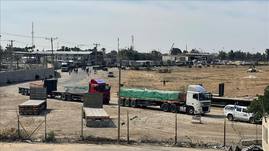 3rd aid convoy crosses Egypt’s Rafah crossing to Gaza