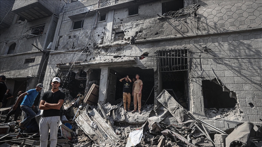 L'occupation israélienne a bombardé la bande de Gaza avec plus de 12 000 tonnes d'explosifs