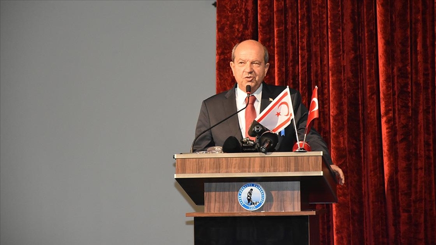 KKTC Cumhurbaşkanı Tatar: Türkiye Cumhuriyeti ile KKTC, geleceğe birlikte yürüdüğünde daha güçlü olacak