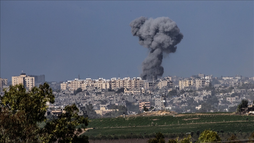 Gaza media office says over 12,000 tons of explosives dropped by Israel since Oct. 7