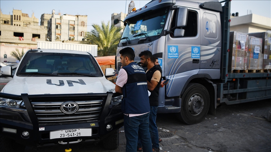 4th aid convoy enters Gaza via Egypt’s Rafah border crossing