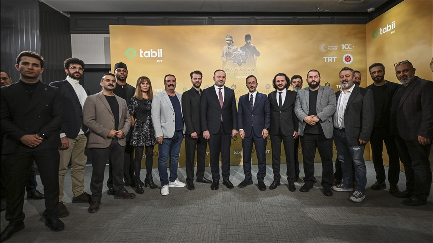 "Mahsusa: Trablusgarb" dizisinin galası Ankara'da yapıldı