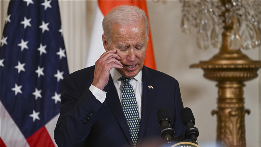 Biden says he is sure civilians killed in Israeli strikes, disputes official toll given by Gaza